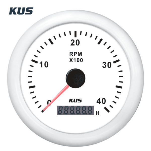 ΣΤΡΟΦΟΜΕΤΡΟ 4000RPM ΜΕ ΨΗΦΙΑΚΟ ΩΡΟΜΕΤΡΗΤΗ MARINE - Image 4