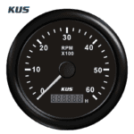 ΣΤΡΟΦΟΜΕΤΡΟ 6000RPM ΜΕ ΨΗΦΙΑΚΟ ΩΡΟΜΕΤΡΗΤΗ MARINE